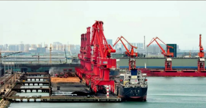 黃驊港河鋼碼頭單月吞吐量創歷史新高，碼頭建設與管理取得新突破